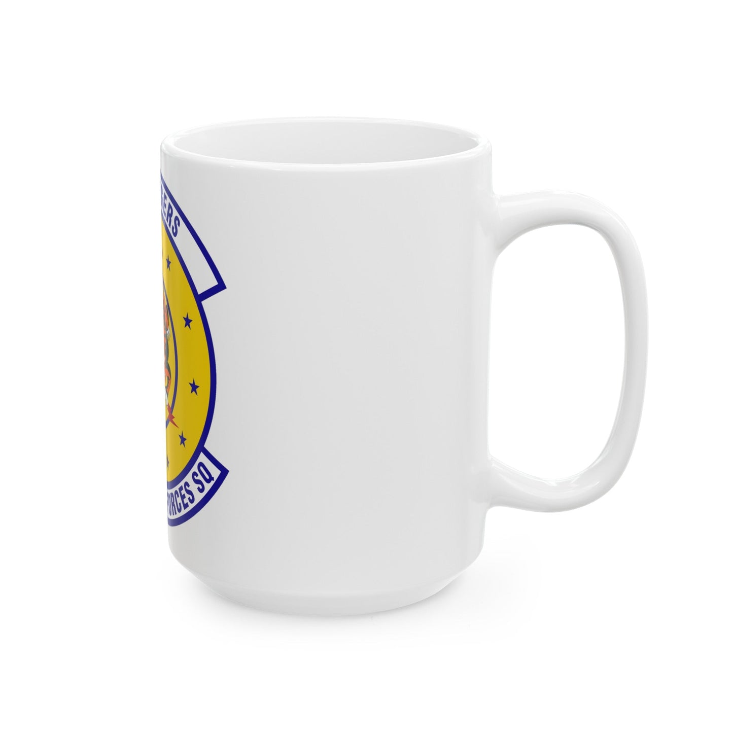 11 Security Forces Squadron USAF (U.S. Air Force) White Coffee Mug-The Sticker Space