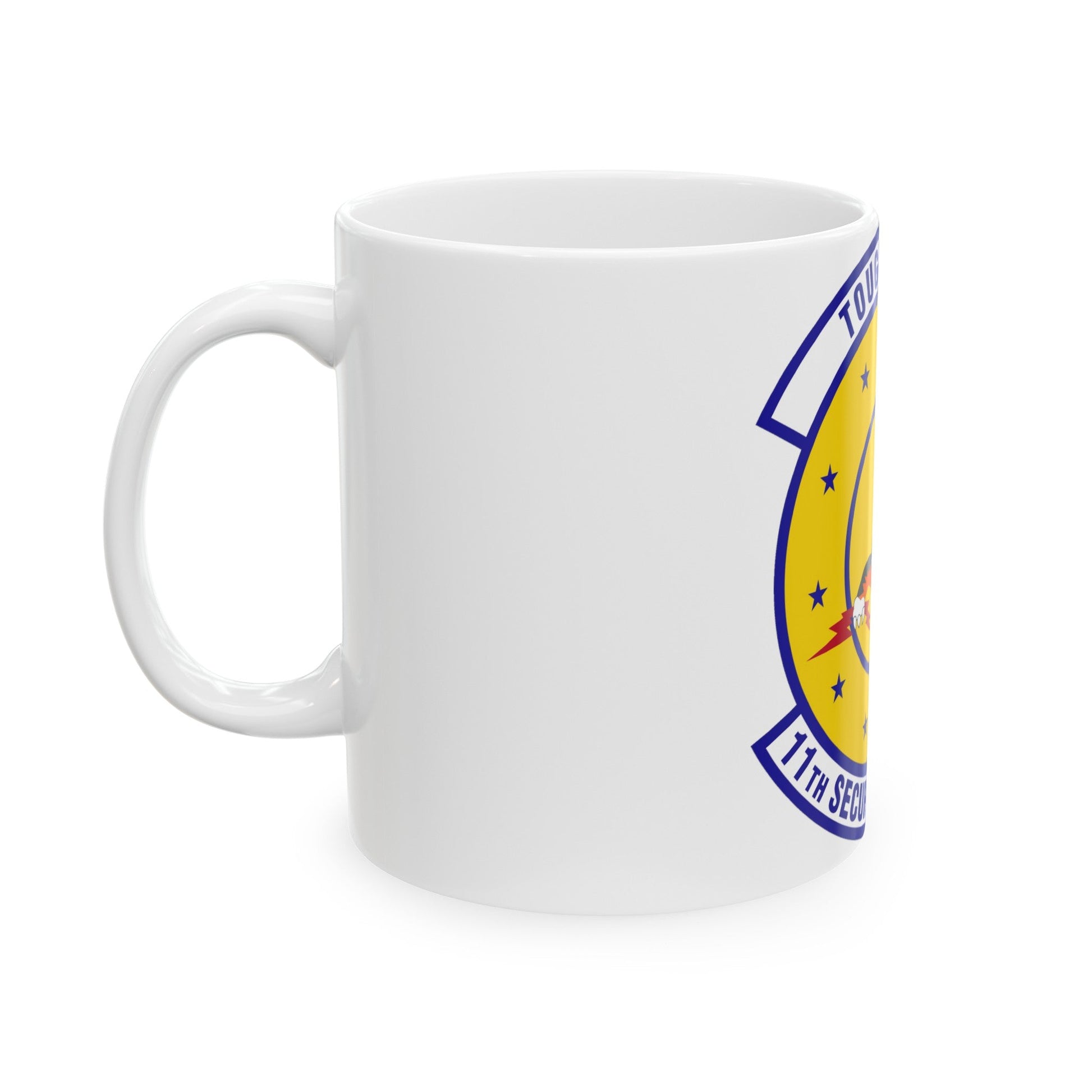 11 Security Forces Squadron USAF (U.S. Air Force) White Coffee Mug-The Sticker Space