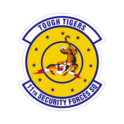11 Security Forces Squadron USAF (U.S. Air Force) STICKER Vinyl Die-Cut Decal - The Sticker Space