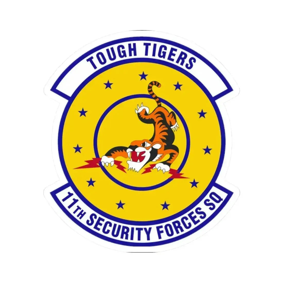 11 Security Forces Squadron USAF (U.S. Air Force) STICKER Vinyl Kiss-Cut Decal - The Sticker Space