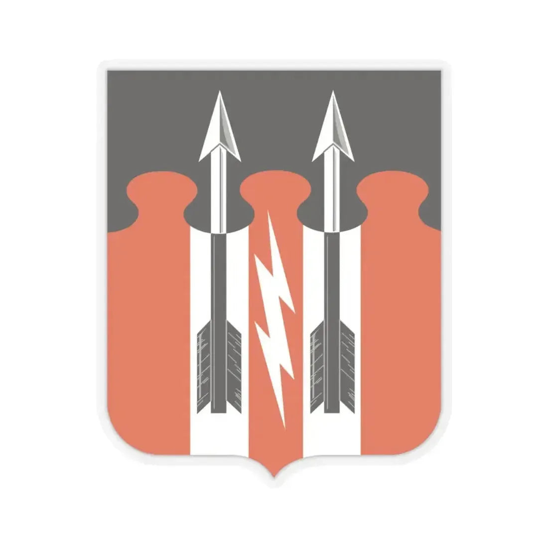 11 Signal Battalion 2 (U.S. Army) STICKER Vinyl Kiss-Cut Decal 4 Inch Transparent - The Sticker Space