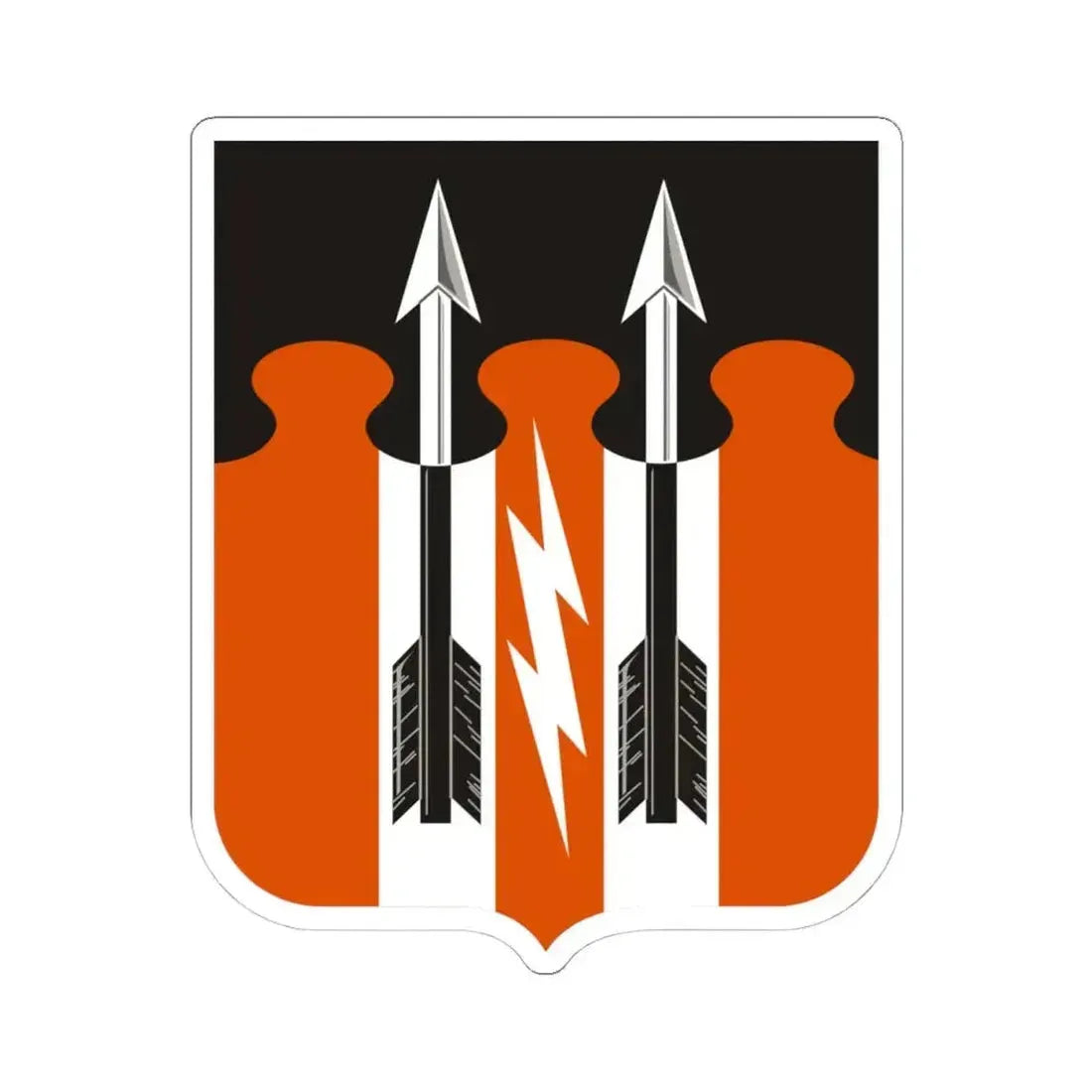 11 Signal Battalion 2 (U.S. Army) STICKER Vinyl Kiss-Cut Decal 4 Inch White - The Sticker Space