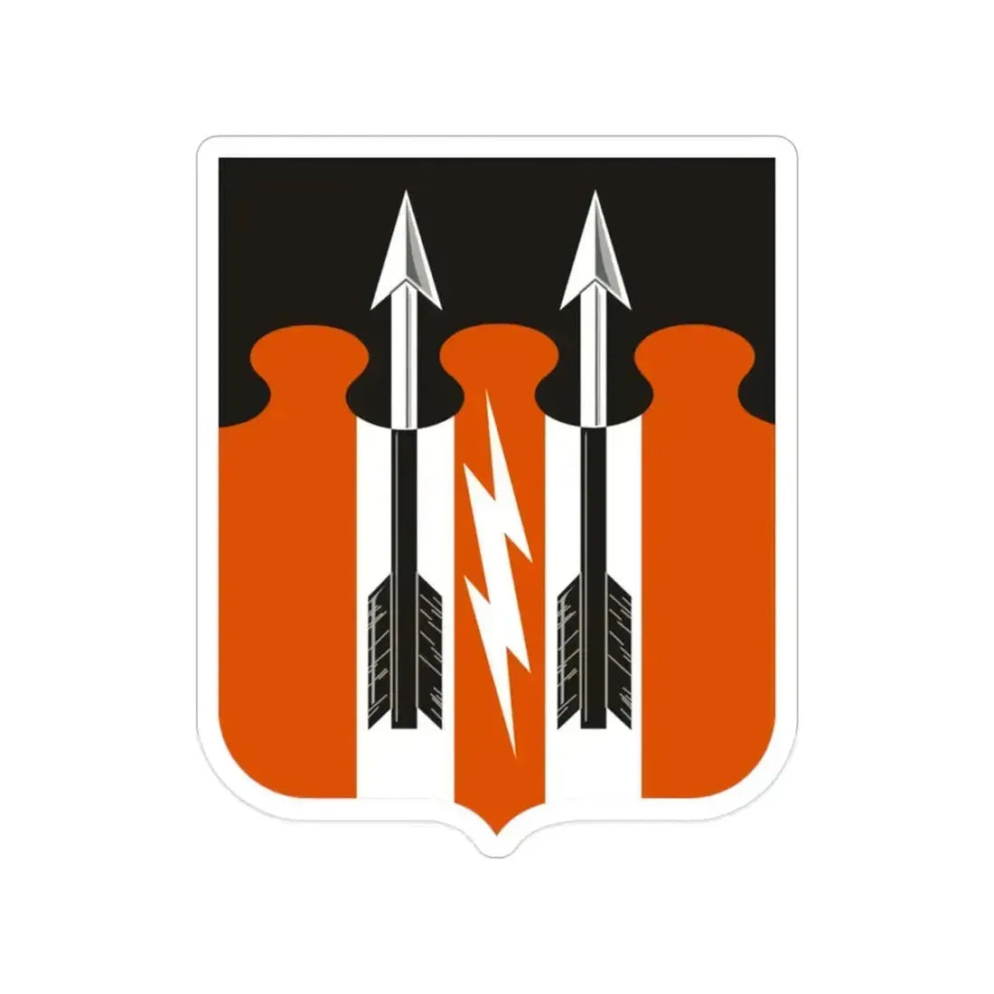 11 Signal Battalion 2 (U.S. Army) Transparent STICKER Die-Cut Vinyl Decal 2 Inch - The Sticker Space