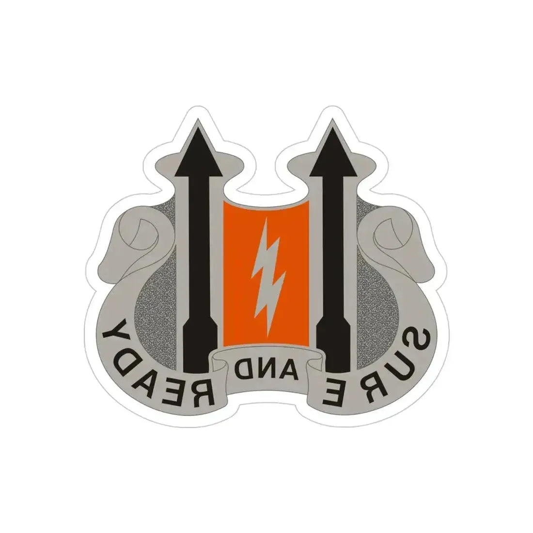 11 Signal Battalion (U.S. Army) REVERSE PRINT Transparent Die-Cut STICKER - The Sticker Space