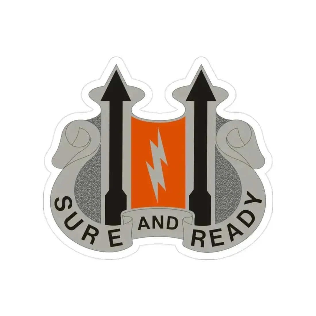 11 Signal Battalion (U.S. Army) Transparent STICKER Die-Cut Vinyl Decal 2 Inch - The Sticker Space