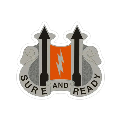 11 Signal Battalion (U.S. Army) Transparent STICKER Die-Cut Vinyl Decal 2 Inch - The Sticker Space