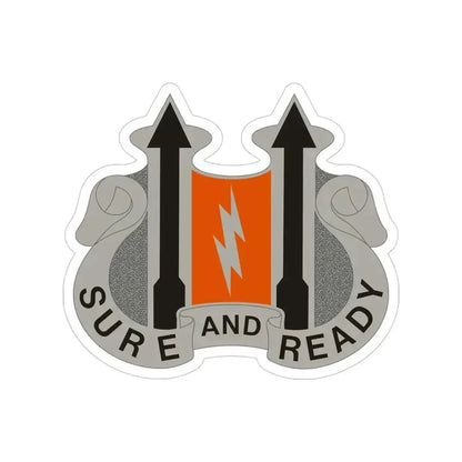 11 Signal Battalion (U.S. Army) Transparent STICKER Die-Cut Vinyl Decal 4 Inch - The Sticker Space