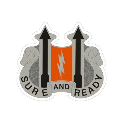 11 Signal Battalion (U.S. Army) Transparent STICKER Die-Cut Vinyl Decal 5 Inch - The Sticker Space