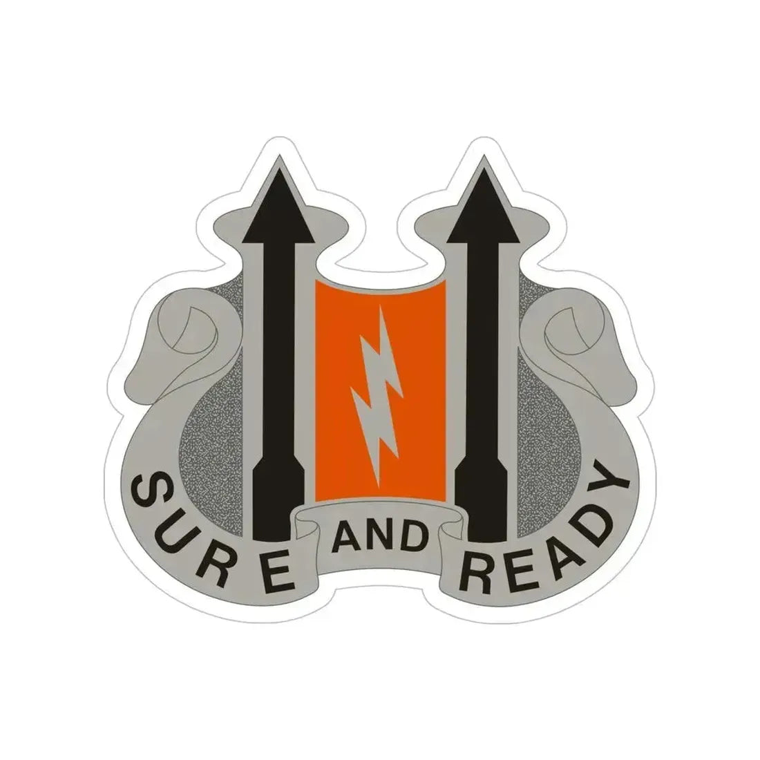 11 Signal Battalion (U.S. Army) Transparent STICKER Die-Cut Vinyl Decal 5 Inch - The Sticker Space