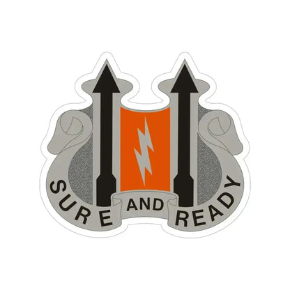 11 Signal Battalion (U.S. Army) Transparent STICKER Die-Cut Vinyl Decal 5 Inch - The Sticker Space