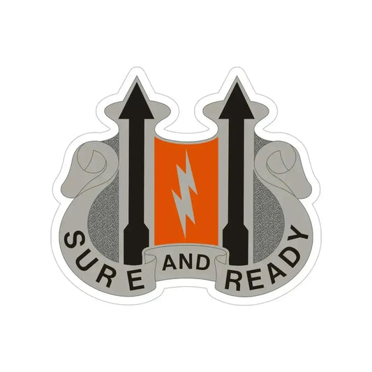 11 Signal Battalion (U.S. Army) Transparent STICKER Die-Cut Vinyl Decal 6 Inch - The Sticker Space