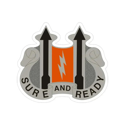 11 Signal Battalion (U.S. Army) Transparent STICKER Die-Cut Vinyl Decal - The Sticker Space