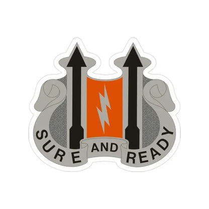 11 Signal Battalion (U.S. Army) Transparent STICKER Die-Cut Vinyl Decal - The Sticker Space