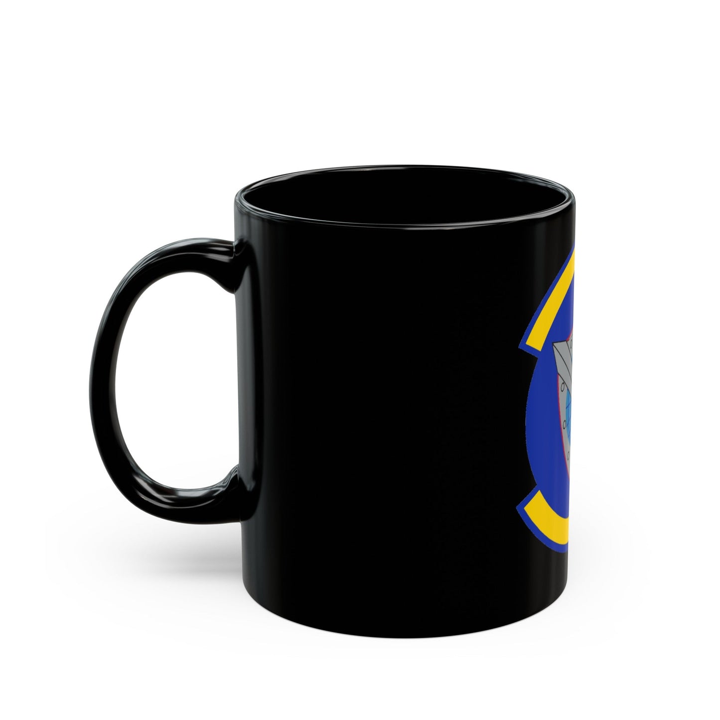 11 Space Warning Squadron USSF (U.S. Air Force) Black Coffee Mug-The Sticker Space