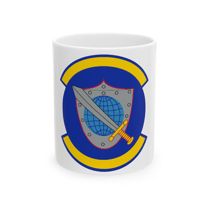 11 Space Warning Squadron USSF (U.S. Air Force) White Coffee Mug-11oz-The Sticker Space