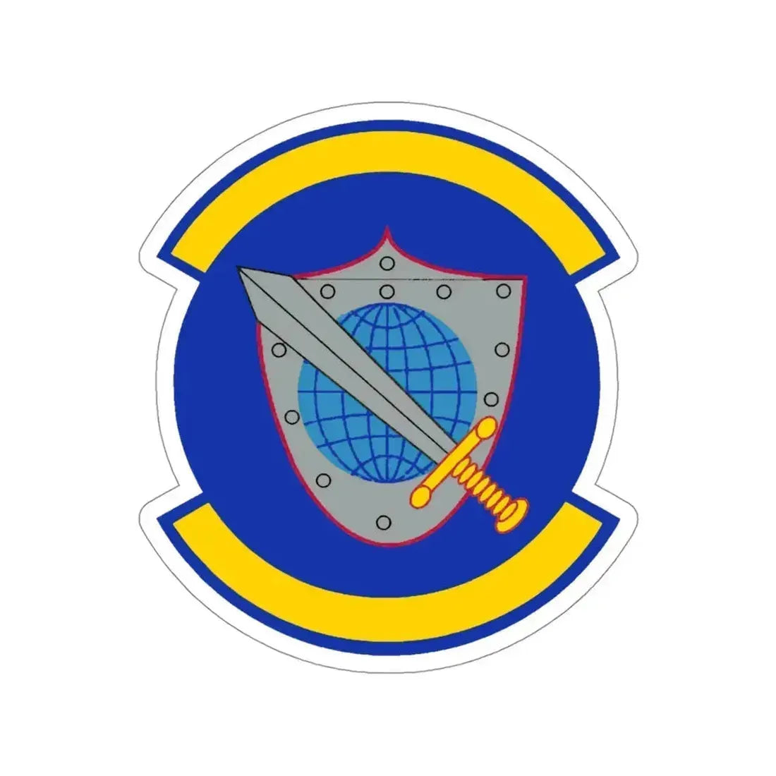 11 Space Warning Squadron USSF (U.S. Air Force) STICKER Vinyl Die-Cut Decal - The Sticker Space