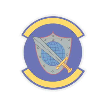 11 Space Warning Squadron USSF (U.S. Air Force) STICKER Vinyl Kiss-Cut Decal 3 Inch Transparent - The Sticker Space