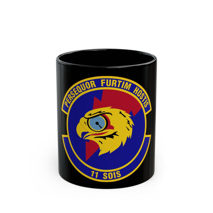 11 Special Operations Intelligence Squadron AFSOC (U.S. Air Force) Black Coffee Mug-11oz-The Sticker Space