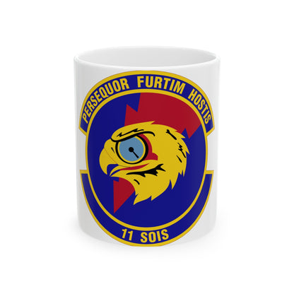 11 Special Operations Intelligence Squadron AFSOC (U.S. Air Force) White Coffee Mug-11oz-The Sticker Space