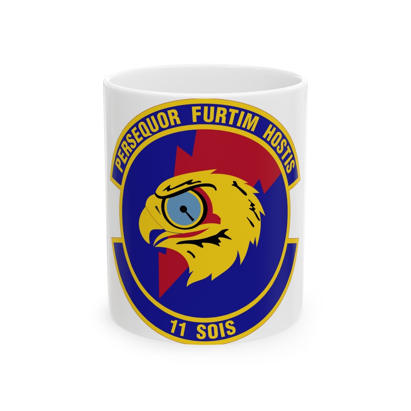 11 Special Operations Intelligence Squadron AFSOC (U.S. Air Force) White Coffee Mug-11oz-The Sticker Space