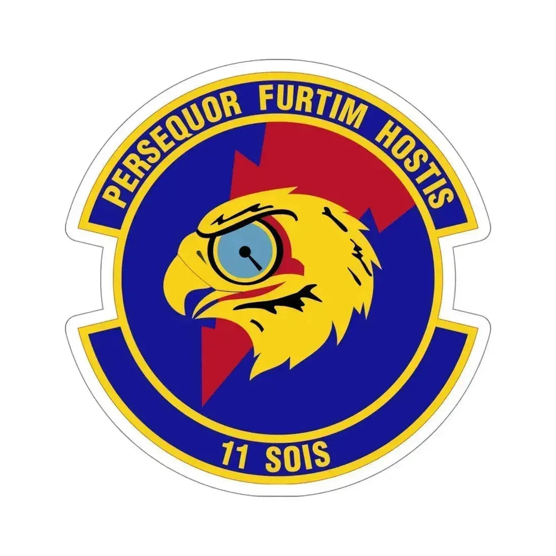 11 Special Operations Intelligence Squadron AFSOC (U.S. Air Force) STICKER Vinyl Die-Cut Decal 5 Inch - The Sticker Space