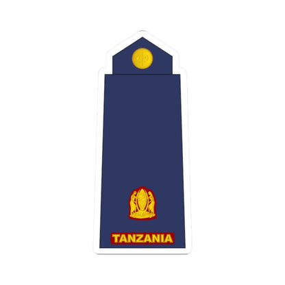 11 Tanzania Air Force MAJ (Tanzania) (Military Rank) STICKER Vinyl Kiss-Cut Decal 2 Inch White - The Sticker Space