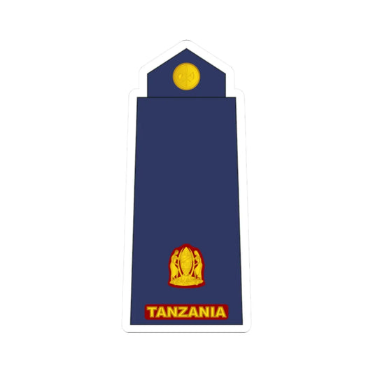 11 Tanzania Air Force MAJ (Tanzania) (Military Rank) STICKER Vinyl Kiss-Cut Decal 2 Inch White - The Sticker Space