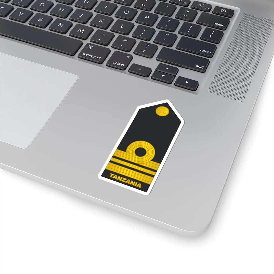11 Tanzania Navy LCDR (Tanzania) (Military Rank) STICKER Vinyl Kiss-Cut Decal - The Sticker Space