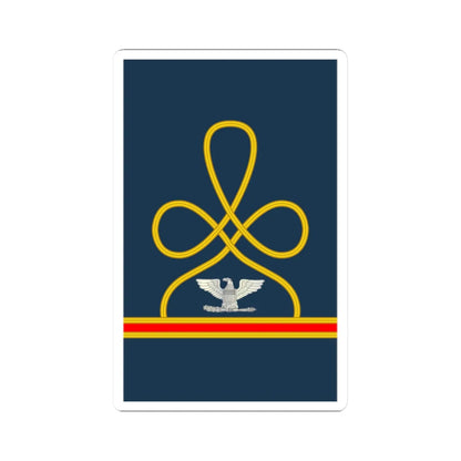 11 US Army Mess Uniform COL (United States) (Military Rank) STICKER Vinyl Kiss-Cut Decal 2 Inch White - The Sticker Space