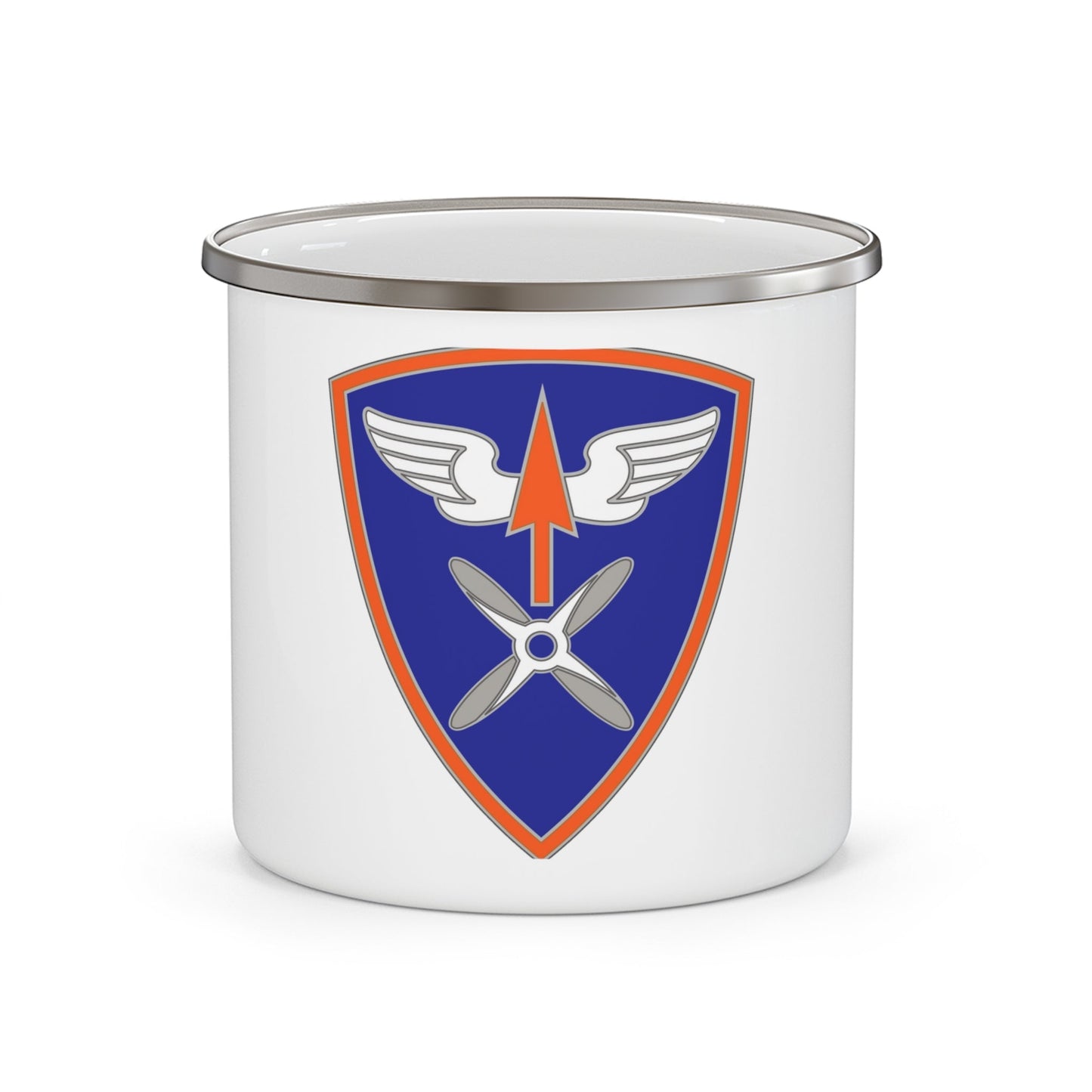 110 Aviation Brigade (U.S. Army) 12oz Enamel Mug-12oz-The Sticker Space