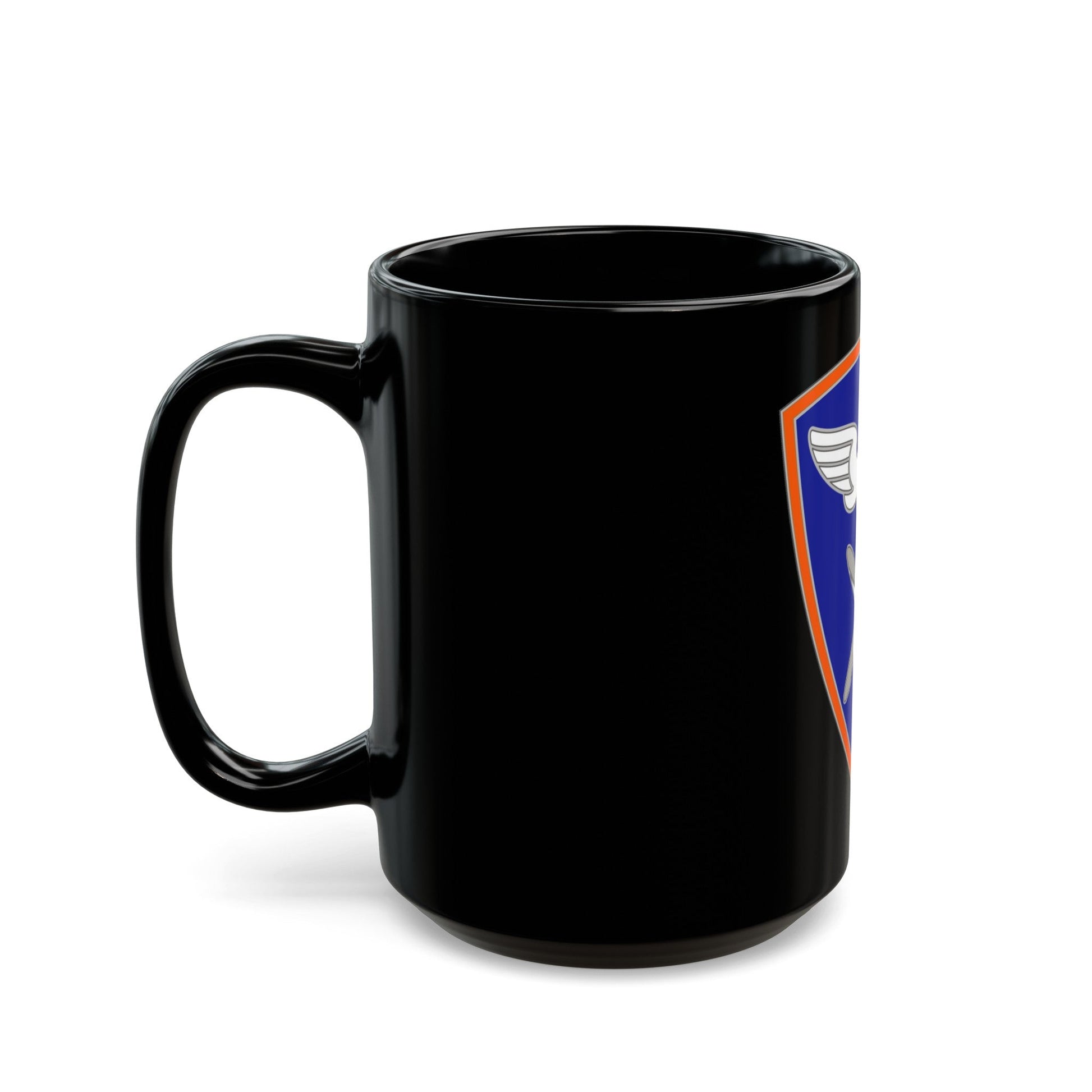 110 Aviation Brigade (U.S. Army) Black Coffee Mug-The Sticker Space