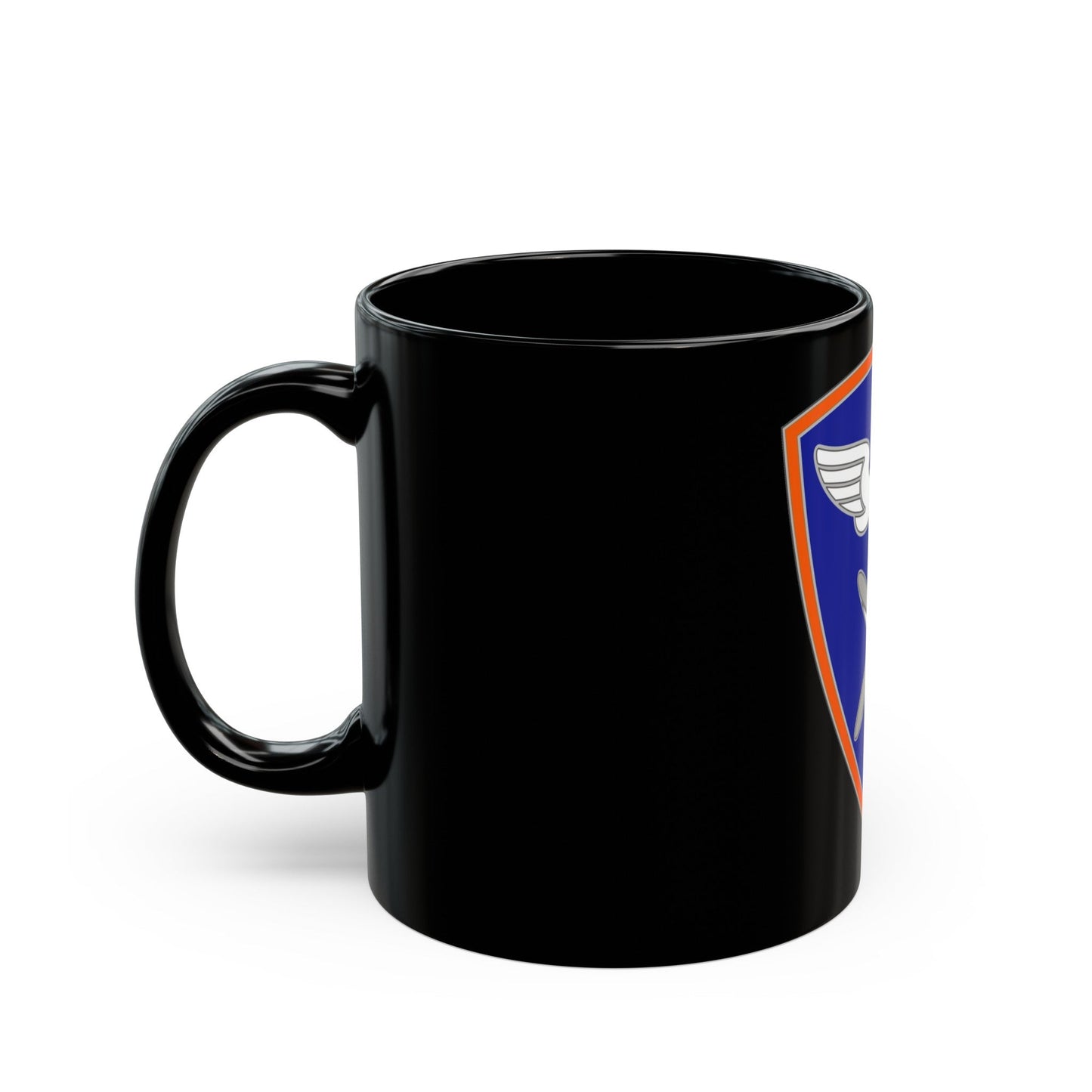 110 Aviation Brigade (U.S. Army) Black Coffee Mug-The Sticker Space