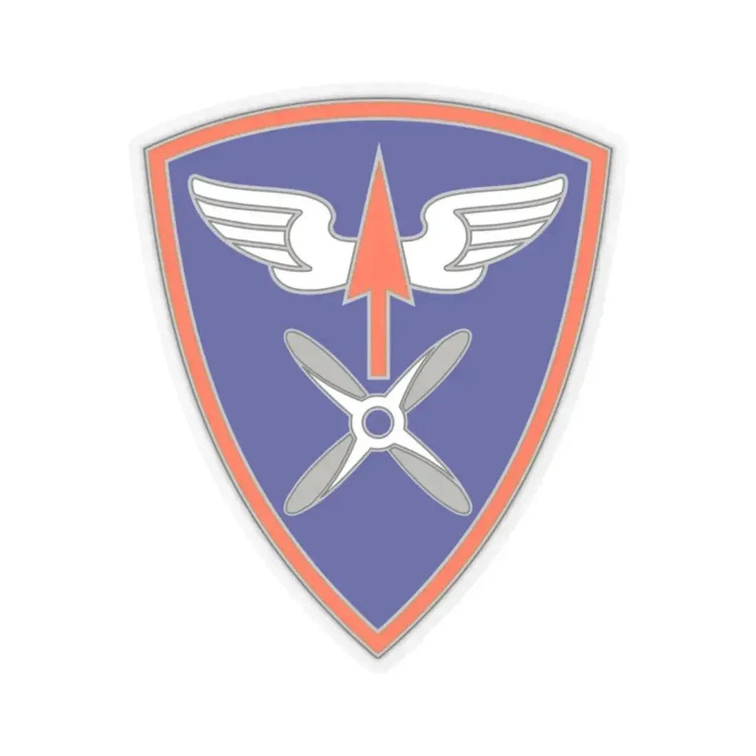 110 Aviation Brigade (U.S. Army) STICKER Vinyl Kiss-Cut Decal 2 Inch Transparent - The Sticker Space