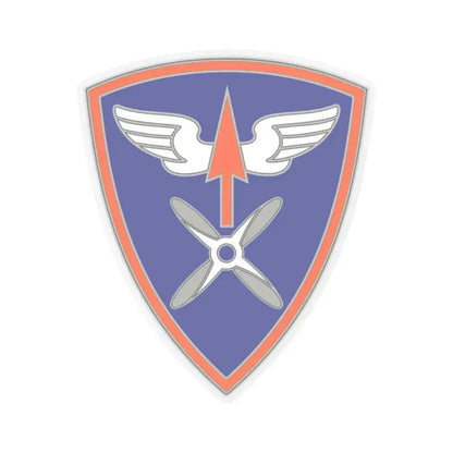 110 Aviation Brigade (U.S. Army) STICKER Vinyl Kiss-Cut Decal 2 Inch Transparent - The Sticker Space