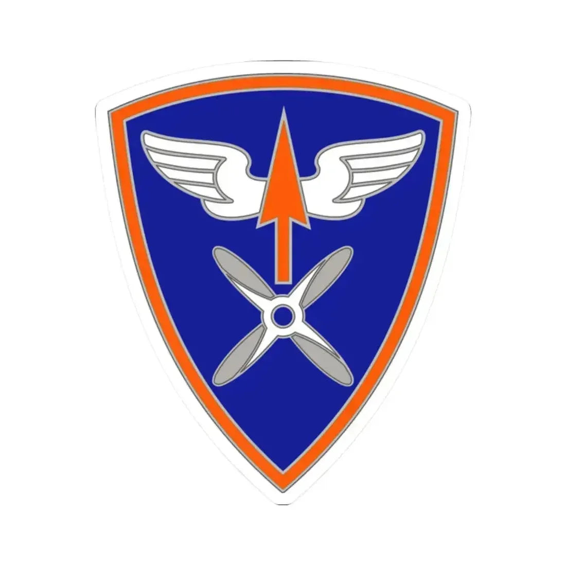110 Aviation Brigade (U.S. Army) STICKER Vinyl Kiss-Cut Decal 2 Inch White - The Sticker Space