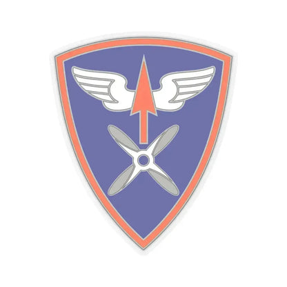 110 Aviation Brigade (U.S. Army) STICKER Vinyl Kiss-Cut Decal 3 Inch Transparent - The Sticker Space
