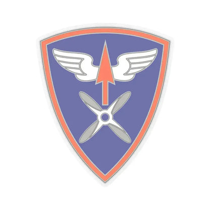 110 Aviation Brigade (U.S. Army) STICKER Vinyl Kiss-Cut Decal 4 Inch Transparent - The Sticker Space