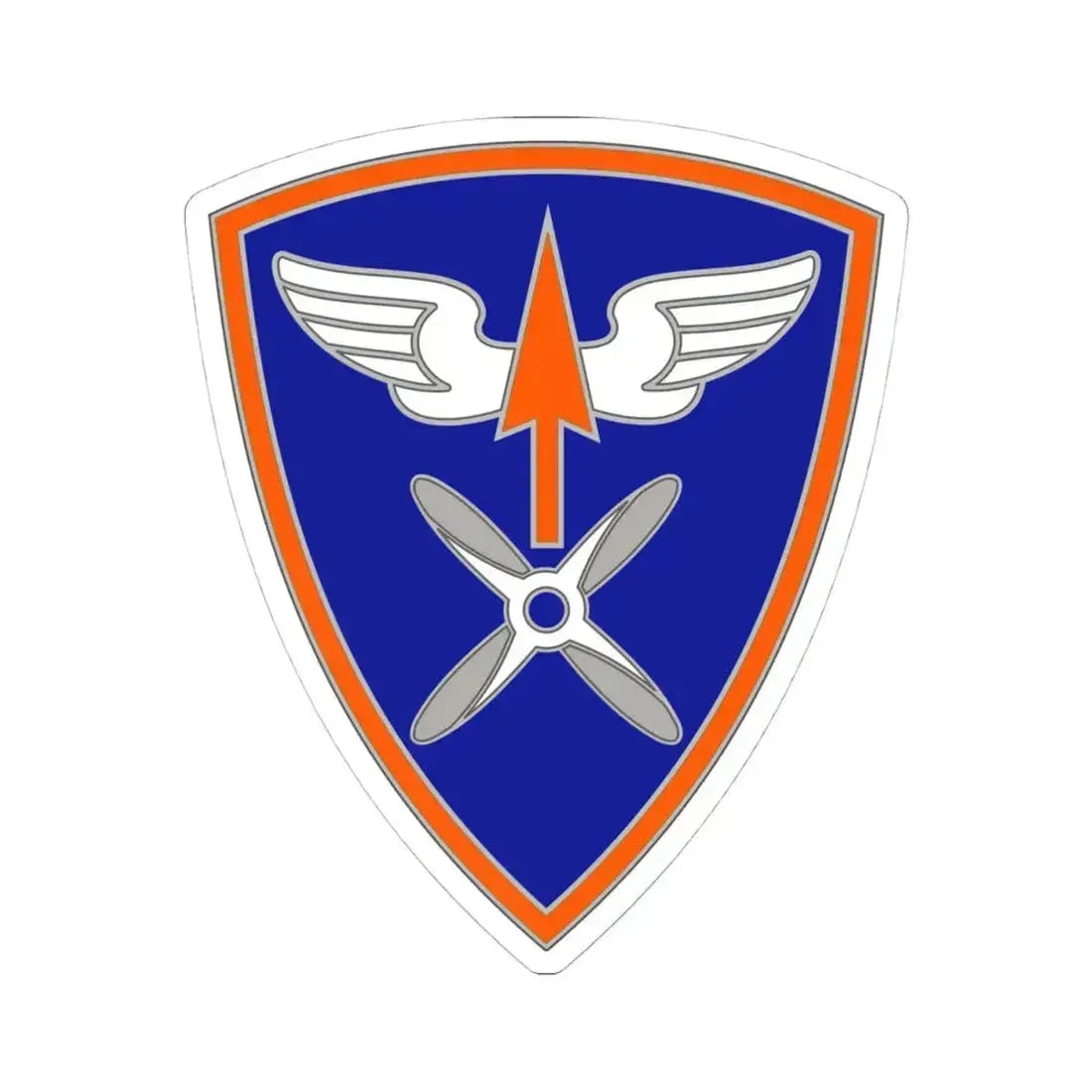 110 Aviation Brigade (U.S. Army) STICKER Vinyl Kiss-Cut Decal 4 Inch White - The Sticker Space