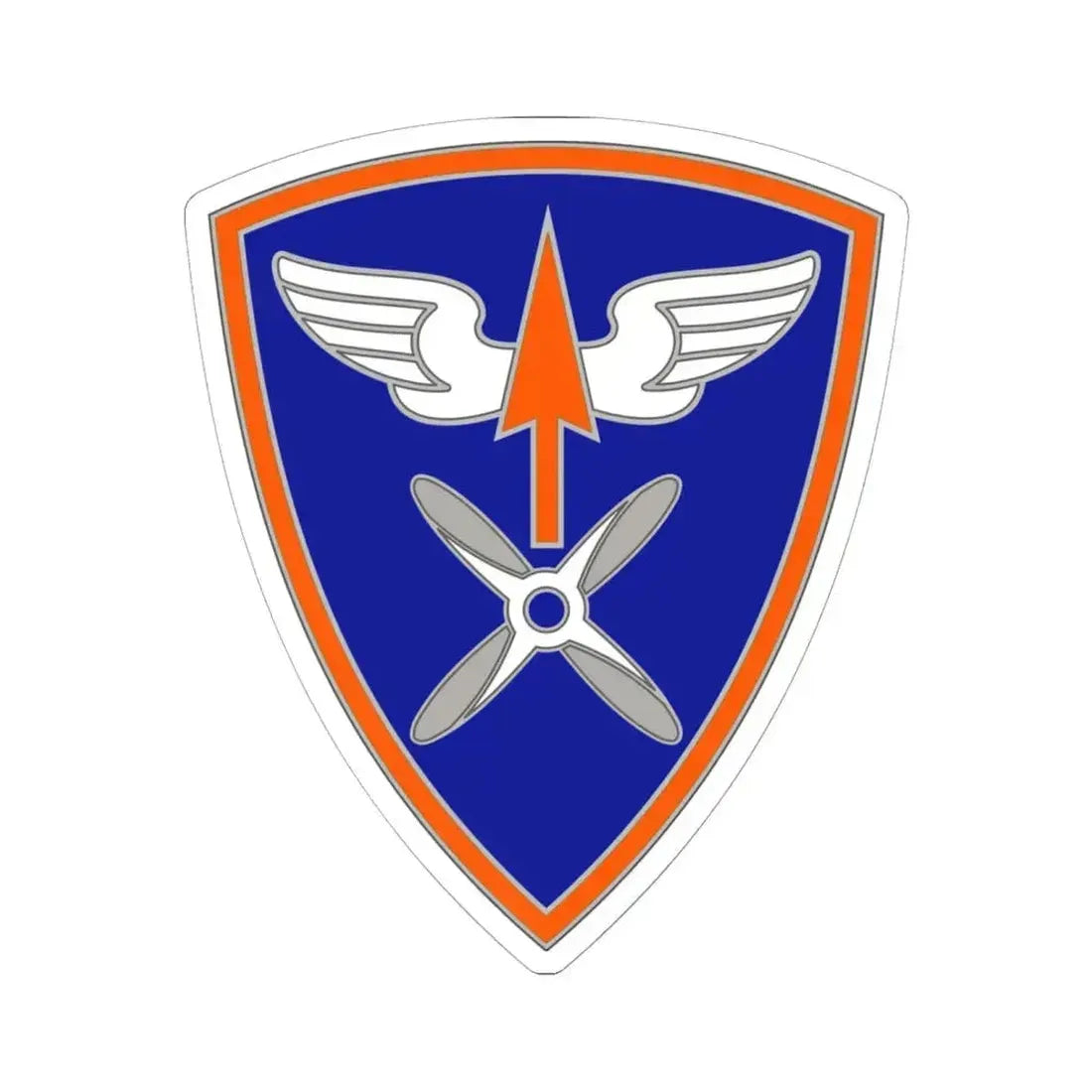 110 Aviation Brigade (U.S. Army) STICKER Vinyl Kiss-Cut Decal 6 Inch White - The Sticker Space