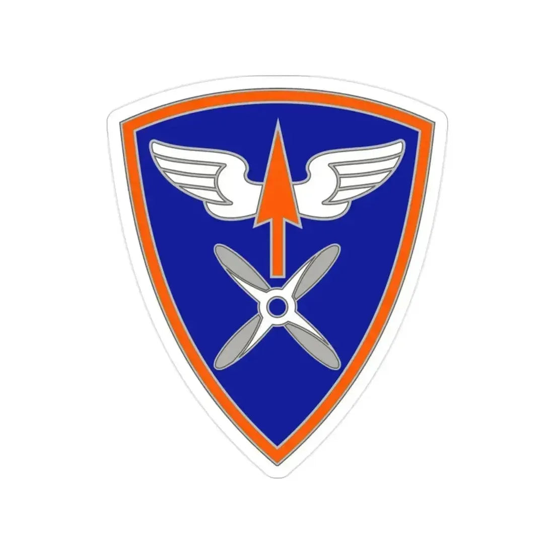 110 Aviation Brigade (U.S. Army) Transparent STICKER Die-Cut Vinyl Decal 2 Inch - The Sticker Space