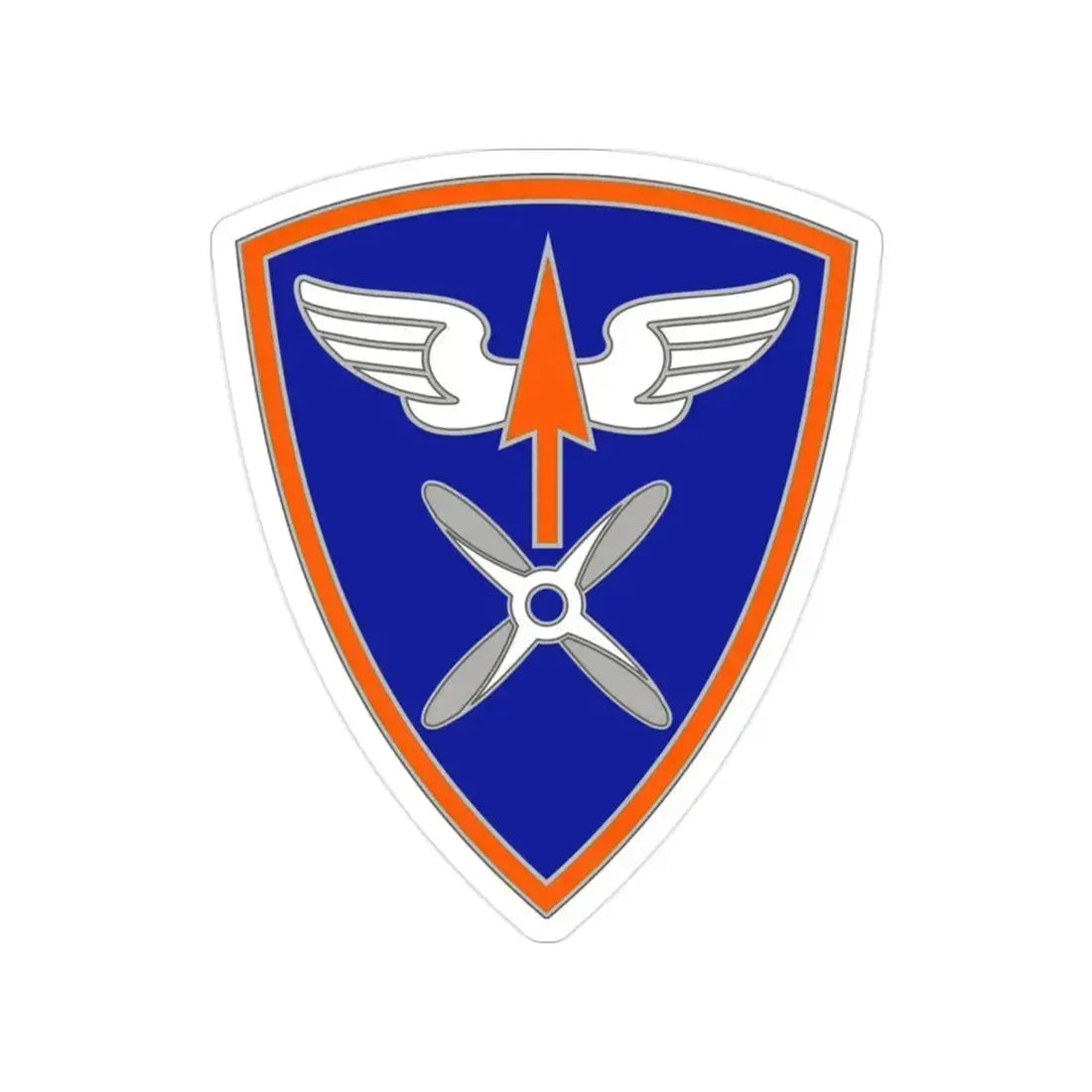 110 Aviation Brigade (U.S. Army) Transparent STICKER Die-Cut Vinyl Decal 2 Inch - The Sticker Space