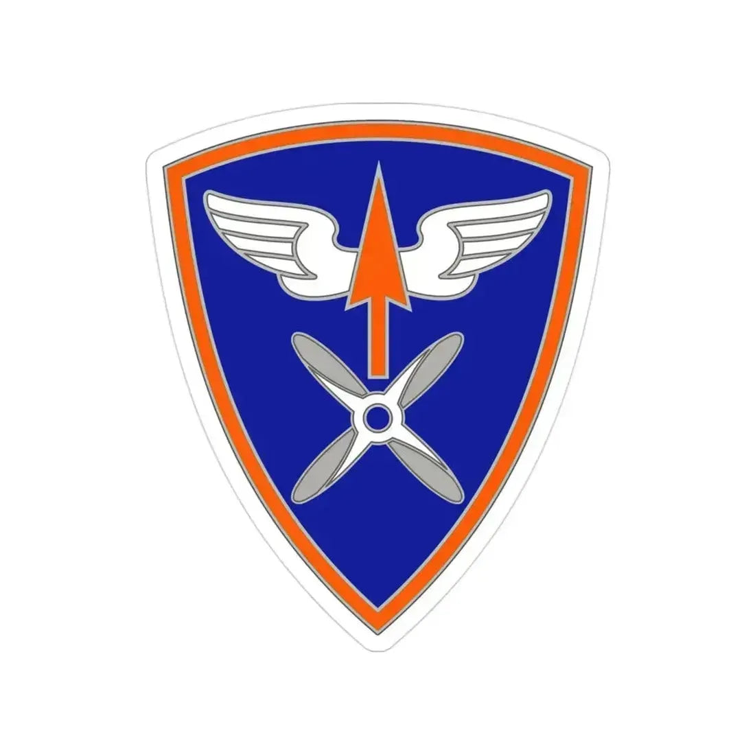 110 Aviation Brigade (U.S. Army) Transparent STICKER Die-Cut Vinyl Decal 3 Inch - The Sticker Space