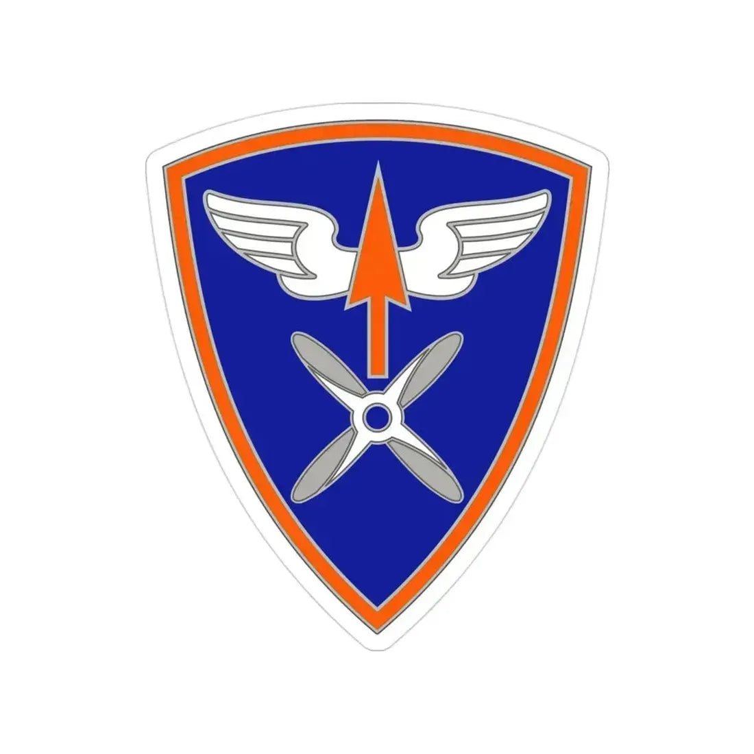 110 Aviation Brigade (U.S. Army) Transparent STICKER Die-Cut Vinyl Decal 3 Inch - The Sticker Space