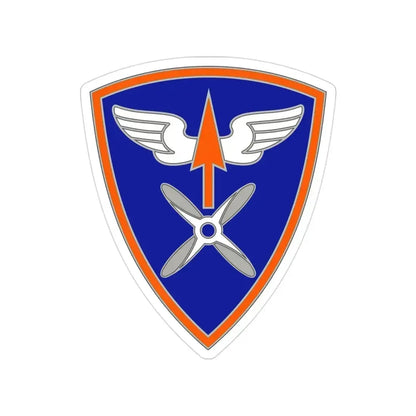110 Aviation Brigade (U.S. Army) Transparent STICKER Die-Cut Vinyl Decal 3 Inch - The Sticker Space