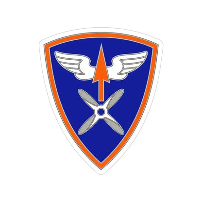 110 Aviation Brigade (U.S. Army) Transparent STICKER Die-Cut Vinyl Decal 4 Inch - The Sticker Space