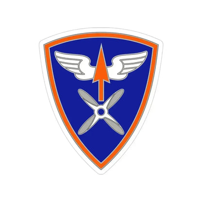 110 Aviation Brigade (U.S. Army) Transparent STICKER Die-Cut Vinyl Decal 4 Inch - The Sticker Space