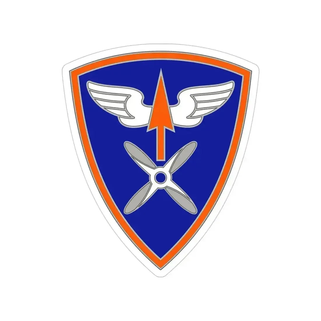 110 Aviation Brigade (U.S. Army) Transparent STICKER Die-Cut Vinyl Decal 5 Inch - The Sticker Space