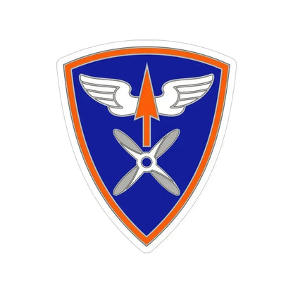 110 Aviation Brigade (U.S. Army) Transparent STICKER Die-Cut Vinyl Decal 5 Inch - The Sticker Space