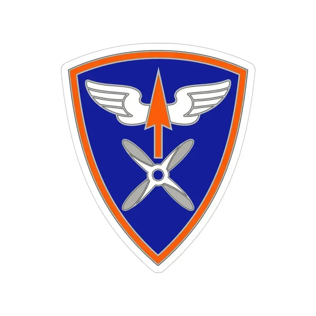 110 Aviation Brigade (U.S. Army) Transparent STICKER Die-Cut Vinyl Decal 5 Inch - The Sticker Space