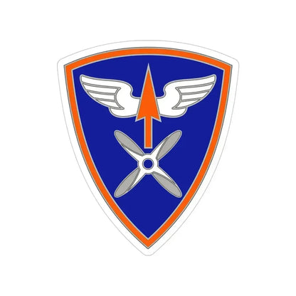 110 Aviation Brigade (U.S. Army) Transparent STICKER Die-Cut Vinyl Decal 5 Inch - The Sticker Space